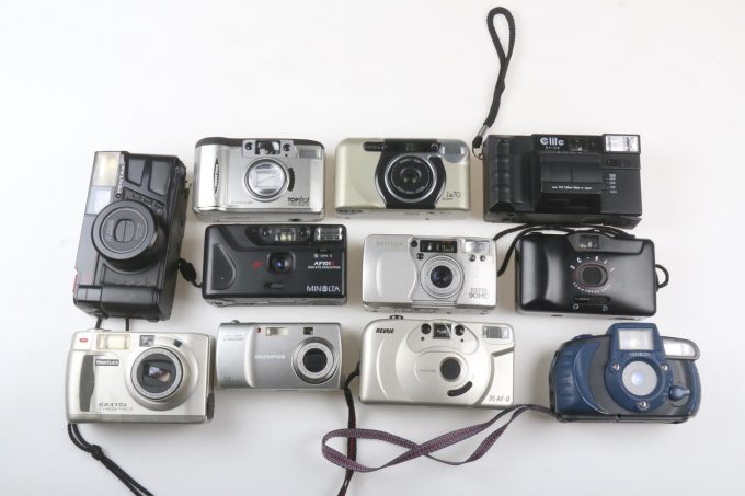Konvolut diverse Kameras- 35 Stück