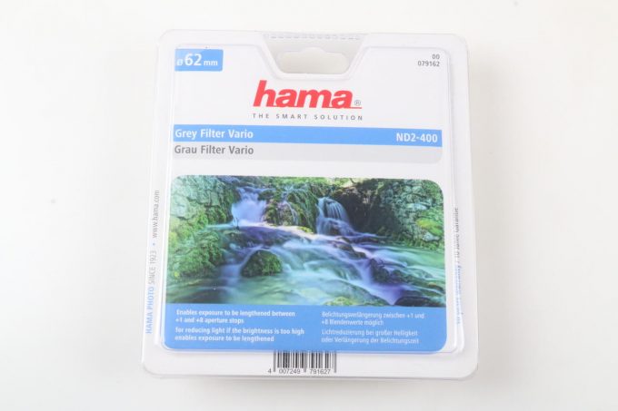 Hama Vario ND-Filter 2 - 400 - 62mm