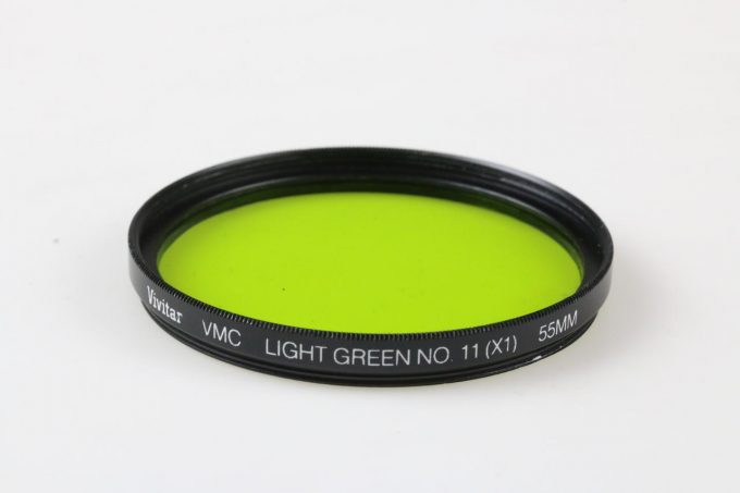 Vivitar Light Green No.11 (X1) Filter - 55mm