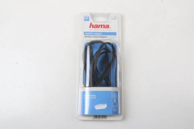 Hama Adapter Klinke 3,5mm auf 3 RCA