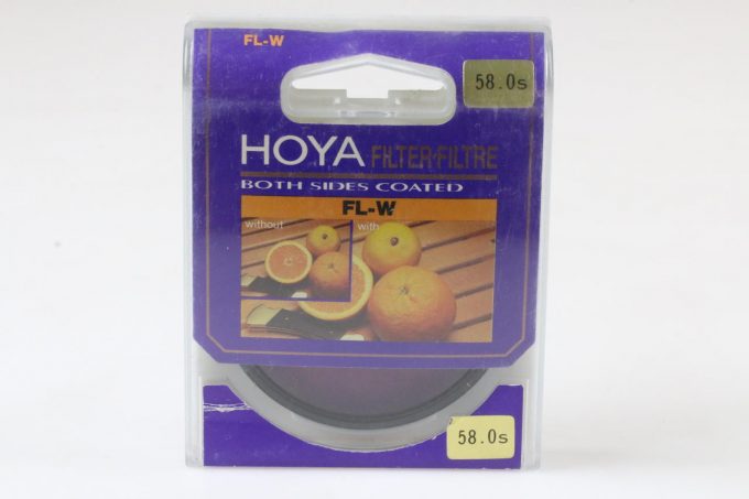 Hoya FL-W Filter - 58mm