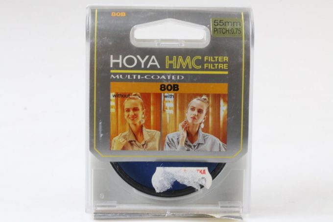Hoya HMC Blaufilter 80B - 55mm
