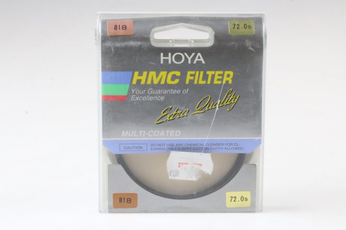 Hoya HMC 81B Filter - 72mm