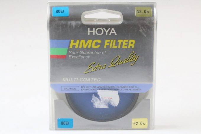 Hoya HMC Blaufilter 80B - 62mm