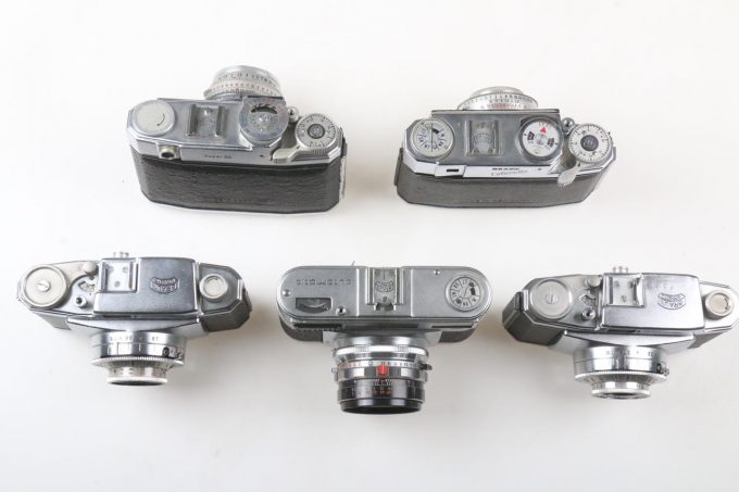 Braun Konvolut diverse Kameras - 10 Stück