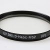 Hama UV 390 (0-Haze) Filter - 52mm