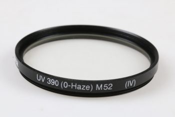 Hama UV 390 (0-Haze) Filter - 52mm
