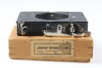 Verschlußblock schwarz