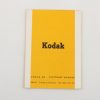Kodak Einstelltabellen Nahlinsen