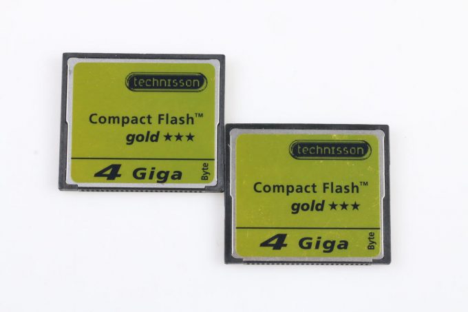 Technisson CF Karten -2 x 4GB