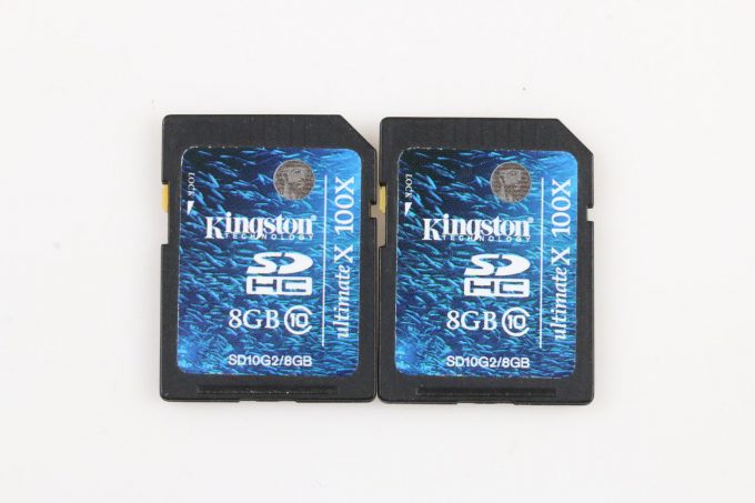 KINGSTON SD Karte / 2x8 GB