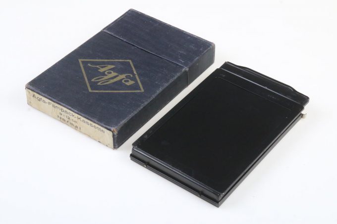 Agfa Filmkassette aus Blech 9x12