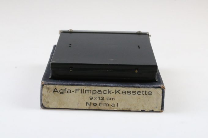 Agfa Filmkassette aus Blech 9x12
