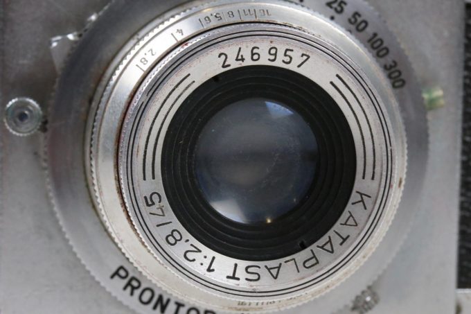 Braun Paxette mit Kataplast 45mm f/2,8 - #246957