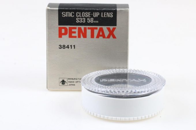 Pentax SMC Nahlinse S33 / 58mm