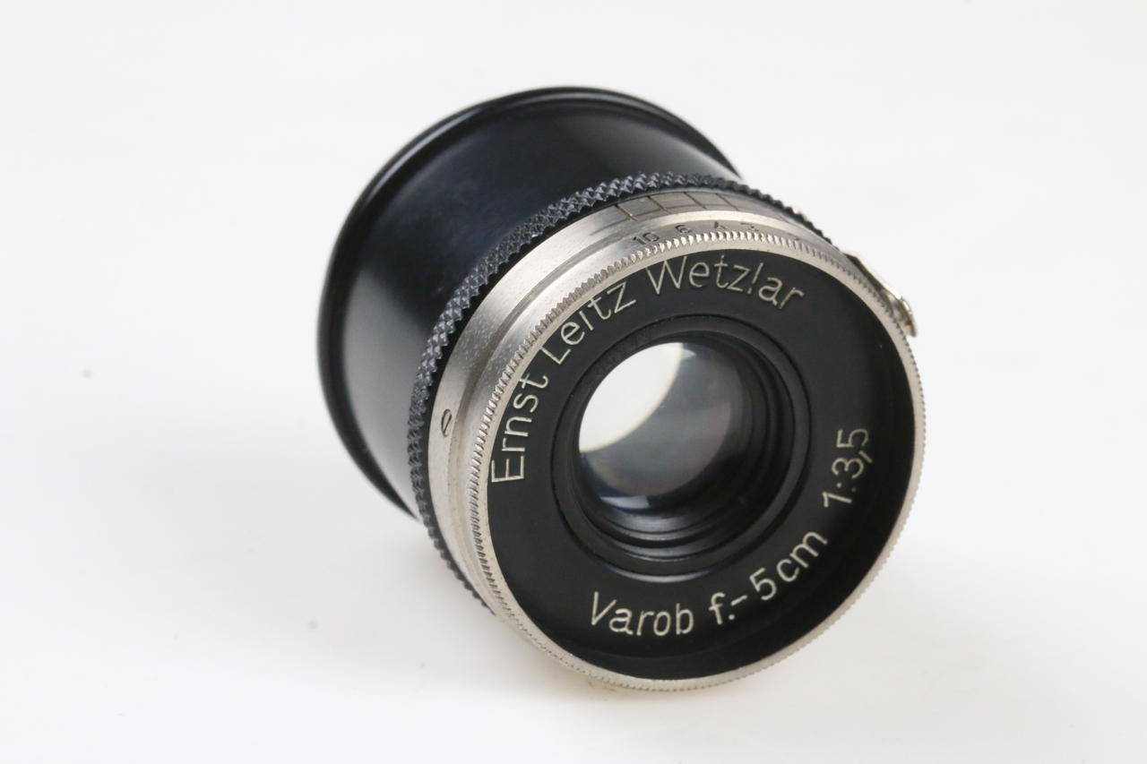 Leica Ernst Leitz Wetzlar VAROB f=5cm 1:3,5 – Foto Köberl – Secondhand