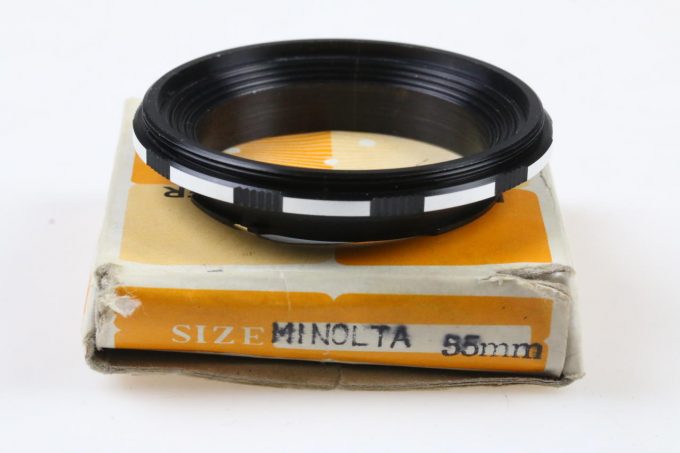 Umkehrring / Reverse Adapter für Minolta 55mm