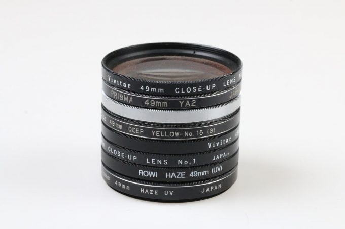 Filter-Set (8 Stück) - 49mm