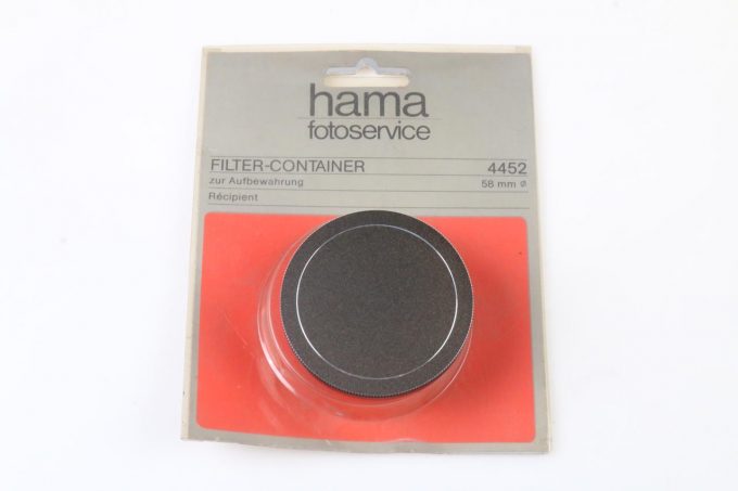 Hama Filter Aufbewahrung 58mm