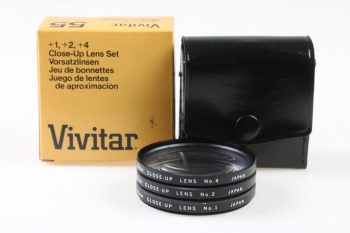 Vivitar Close-Up Filterset No. 1, 2, 4 - 55mm