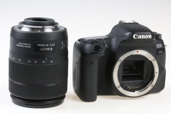 Canon EOS 77D Set mit 18-135mm f/3,5-5,6 Nano IS USM - #093021000368