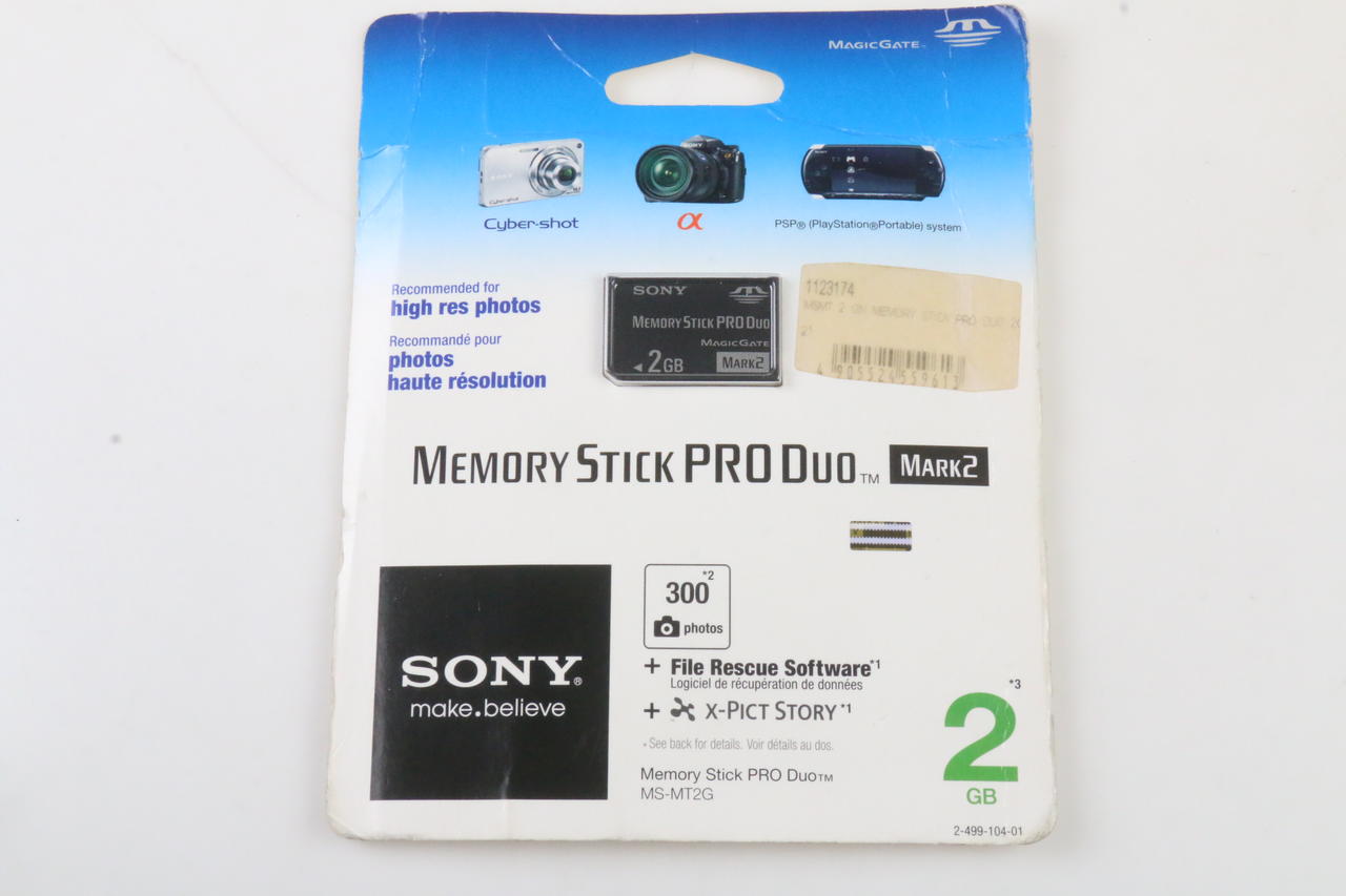 Sony 512MB Memory Stick Pro Duo Magic Gate Memory Card at KEH Camera