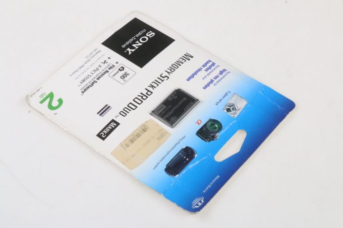 Sony Memory Stick Pro Duo Magic Gate Mark 2 - 2GB