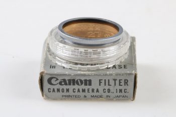 Canon Filter Durchmesser 27mm