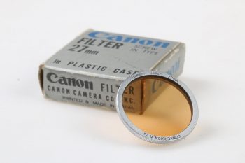 Canon Filter Durchmesser 27mm