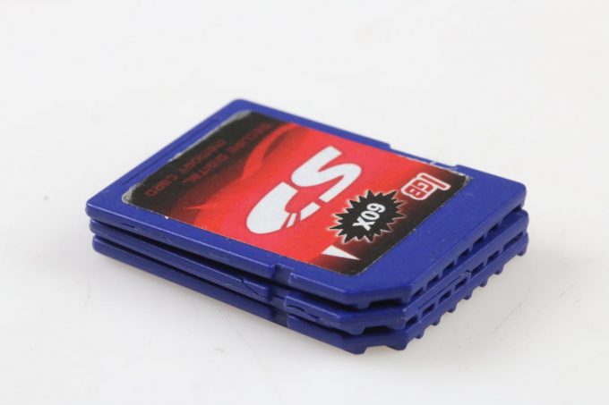 SD Speicherkarten 3x1GB