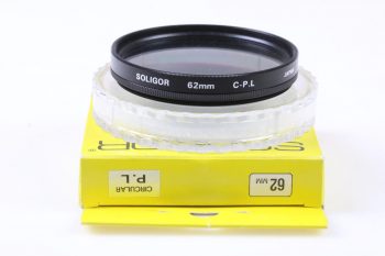 Soligor Circularer Polfilter - 62mm