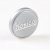 Konica Objektvdeckel / silber / Durchmesser 32mm