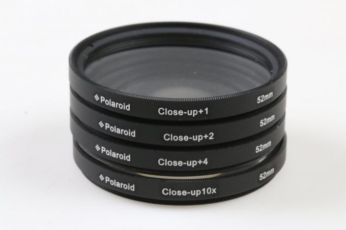 Polaroid Nahlinsensatz 52mm - 4 Filter