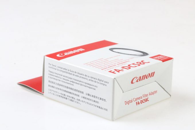 Canon FA-DC58C Filteradapter für G1x