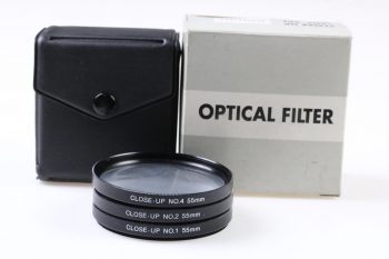 Close-Up Filterset No. 1, 2, 4 - 55mm