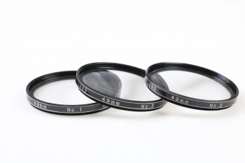 Vivitar Nahlinsen Satz 49mm +1+2+3