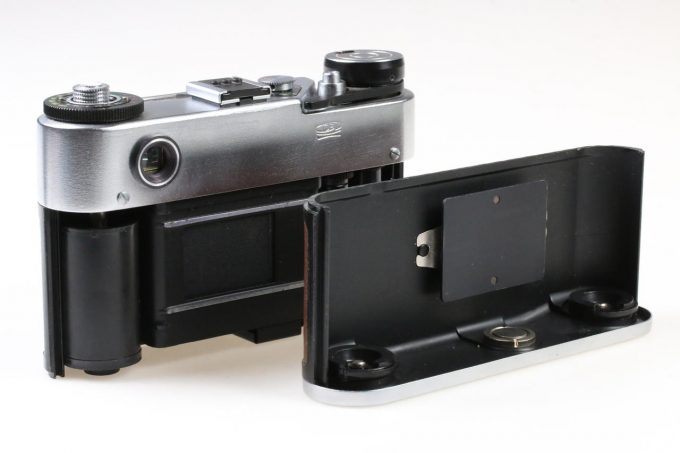 FED 5C Sucherkamera mit 55mm f/2,8 braun - DEFEKT - #943177