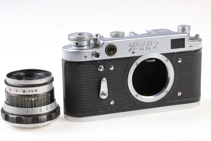 FED 2 Sucherkamera mit 52mm f/2,8 - defekt - #6687125