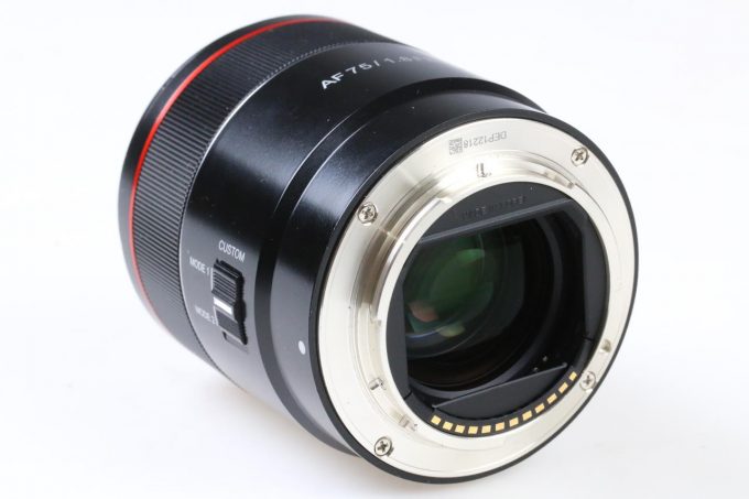 Samyang 75mm f/1,8 für Sony E-Mount - #12218