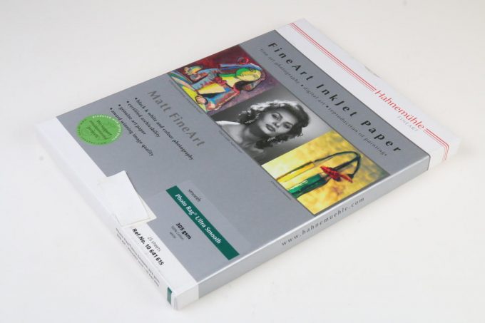 Hahnemühle PhotoRag Ultra Smooth A4 305 gsm 25 Blatt - Image 3