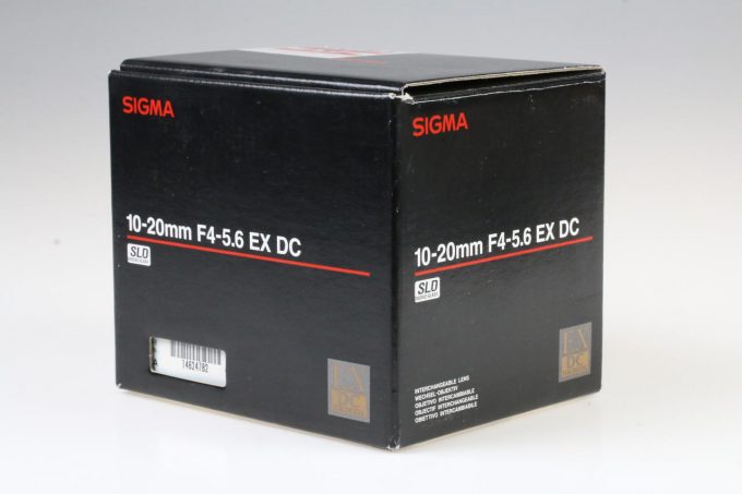 Sigma für Canon EF 10-20mm 4-5,6 EX DC HSM