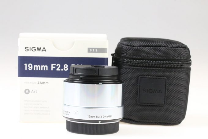 Sigma für MFT ART 19mm 2,8 silber