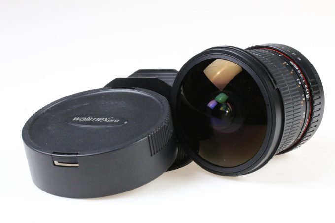 Walimex Pro 8mm f/3,5 Fish-Eye CS für Canon EF - #F616G417
