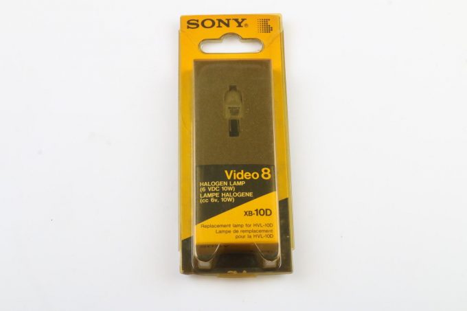 Sony Video 8 Lampe XB-20DX Halogen 6V 10W