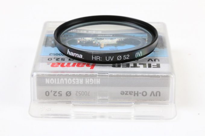 Hama UV 390 Filter 52mm HTMC IV