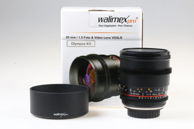 Walimex Pro 85mm f/1,5 UMC für Olympus 4/3 - #F613E0998