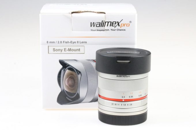 Walimex Pro 8mm f/2,8 Fish-Eye II für Sony E - #F617D1159