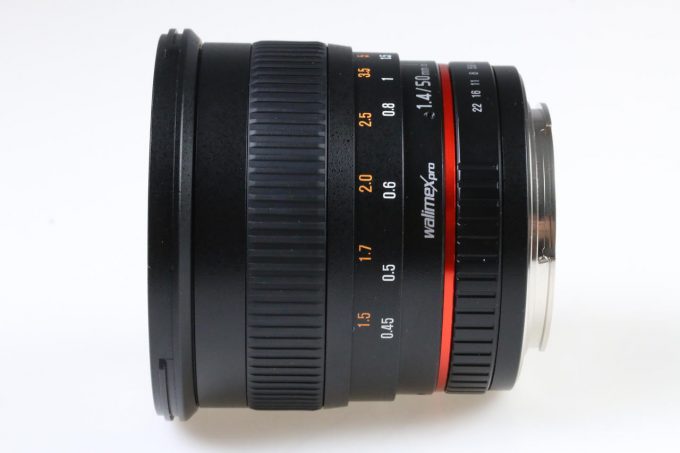 Walimex PRO 50mm f/1,4 für Canon EF - #F616J0671