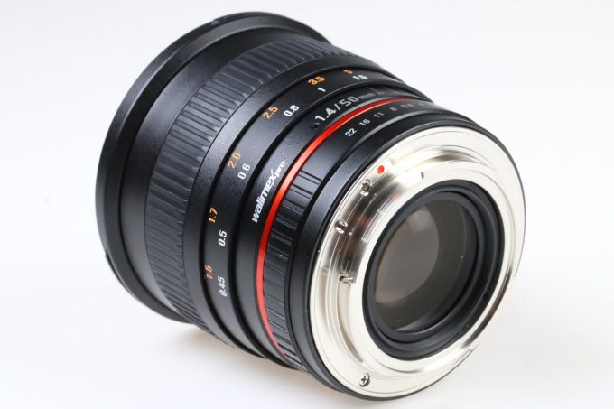 Walimex PRO 50mm f/1,4 für Canon EF - #F616J0671