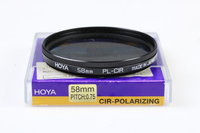 Hoya Cir. Polfilter - 58mm